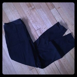 Black Old Navy high rise pants size 8